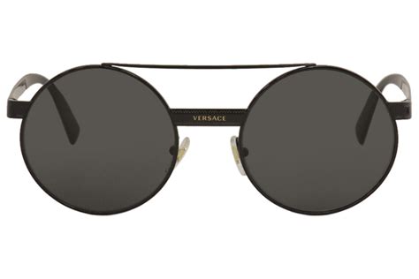 versace sunglasses 2210|Versace Ve2210 52mm Female Round Sunglasses .